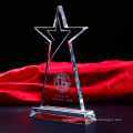 Crystal Triangle Shape Award Stand Custom Made Crystal Trophy